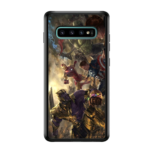 Avenger Infinity Dramatical Scene Samsung Galaxy S10 Plus Case