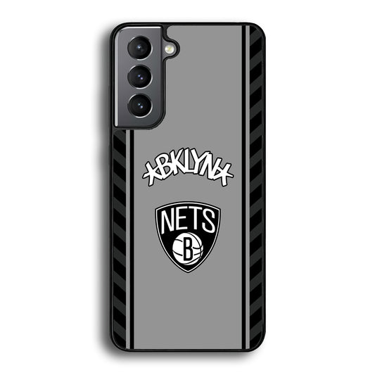 Brooklyn Nets Gray Adaptation Samsung Galaxy S21 Case