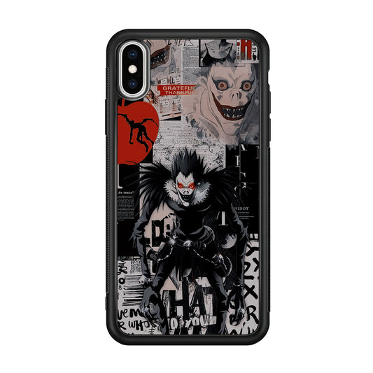 Death Note Smile from Ryuk iPhone Xs Case