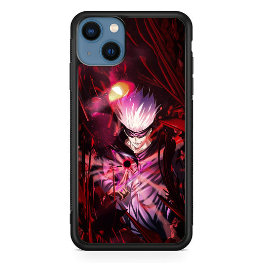 Jujutsu Kaisen Red Flame from Gojo iPhone 13 Case