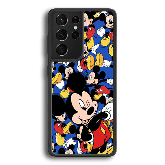 Mickey Mouse Blink of an Eye Samsung Galaxy S21 Ultra Case