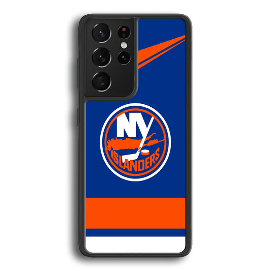 New York Islanders Circle of Winner Samsung Galaxy S21 Ultra Case