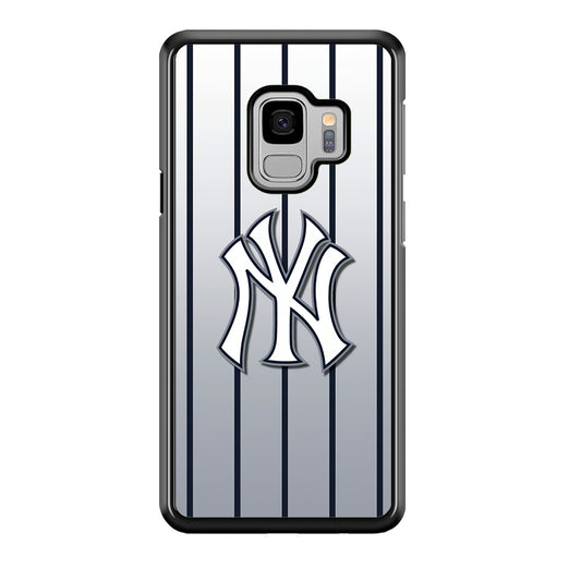 New York Yankees Silver Gradation Samsung Galaxy S9 Case