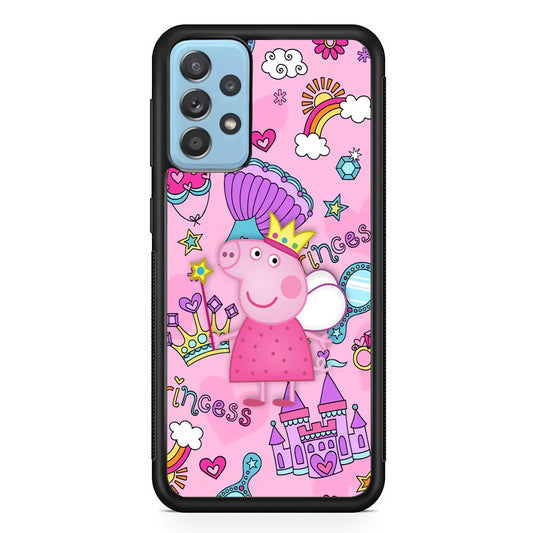 Peppa Pig The Fairy Princess Samsung Galaxy A72 Case