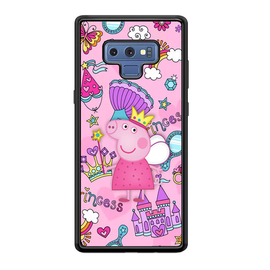 Peppa Pig The Fairy Princess Samsung Galaxy Note 9 Case