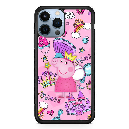 Peppa Pig The Fairy Princess iPhone 13 Pro Max Case