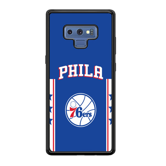 Philadelphia 76ers Among The Stars Samsung Galaxy Note 9 Case
