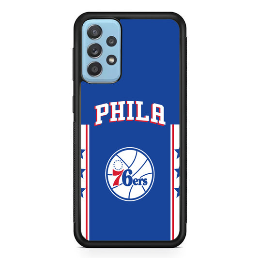 Philadelphia 76ers Among The Stars Samsung Galaxy A72 Case