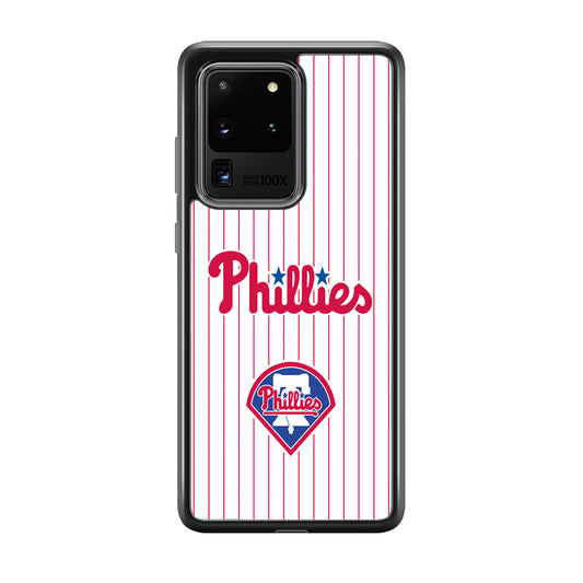 Philadelphia Phillies Sense of Jersey Samsung Galaxy S20 Ultra Case