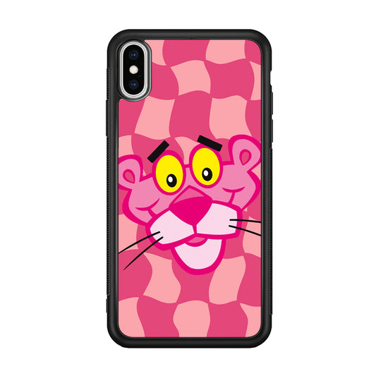 Pink Panther Save My Face iPhone Xs Case