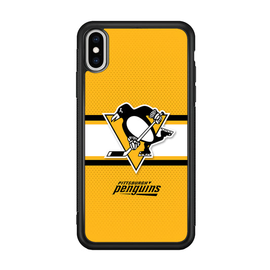 Pittsburgh Penguins Warriors of The Game iPhone Xs Case