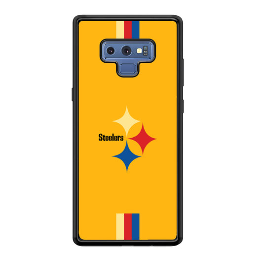 Pittsburgh Steelers Simply on Bold Yellow Samsung Galaxy Note 9 Case