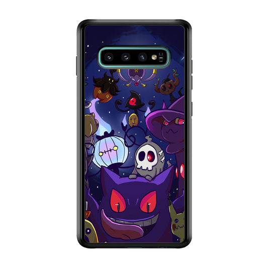 Pokemon Feel The Halloween Samsung Galaxy S10 Plus Case