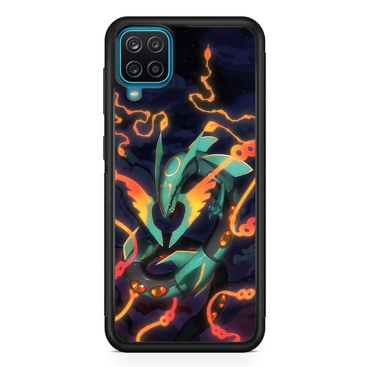 Pokemon Flaming Rayquaza Samsung Galaxy A12 Case