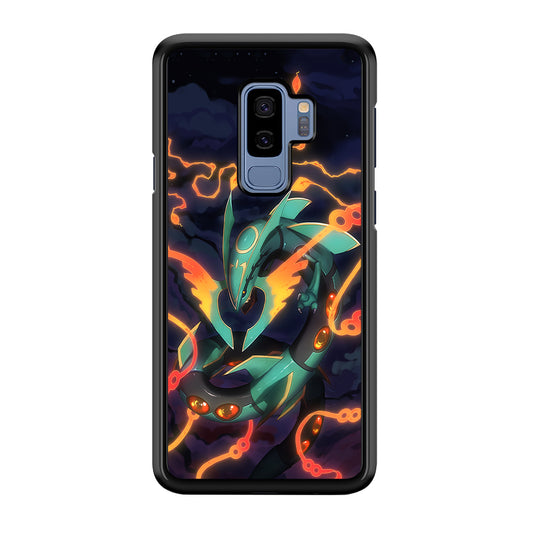 Pokemon Flaming Rayquaza Samsung Galaxy S9 Plus Case
