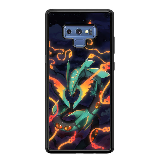 Pokemon Flaming Rayquaza Samsung Galaxy Note 9 Case