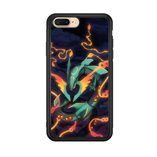 Pokemon Flaming Rayquaza iPhone 8 Plus Case