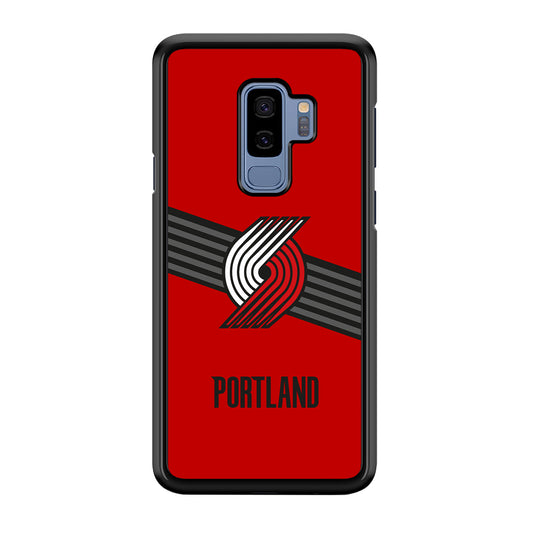 Portland Trail Blazers Part of Red Pride Samsung Galaxy S9 Plus Case