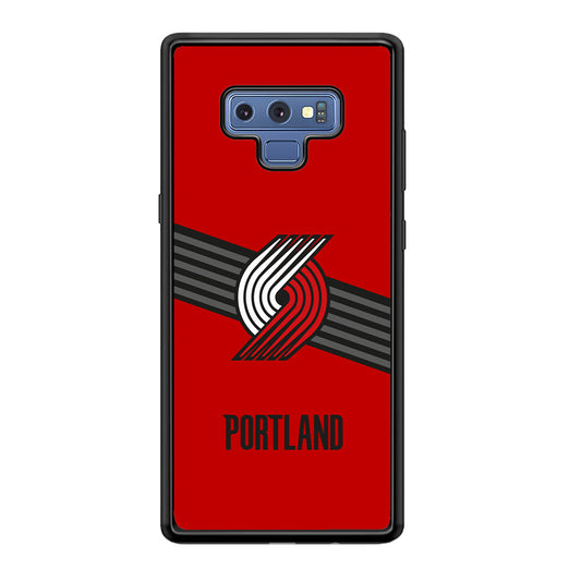 Portland Trail Blazers Part of Red Pride Samsung Galaxy Note 9 Case