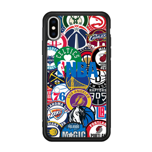 All NBA Basketball Teams iPhone Xs Max Case