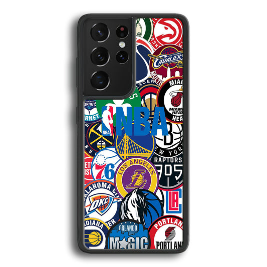 All NBA Basketball Teams Samsung Galaxy S21 Ultra Case