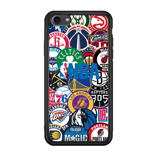 All NBA Basketball Teams iPhone 8 Case