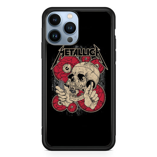 Band Metallica Eye Code iPhone 13 Pro Case