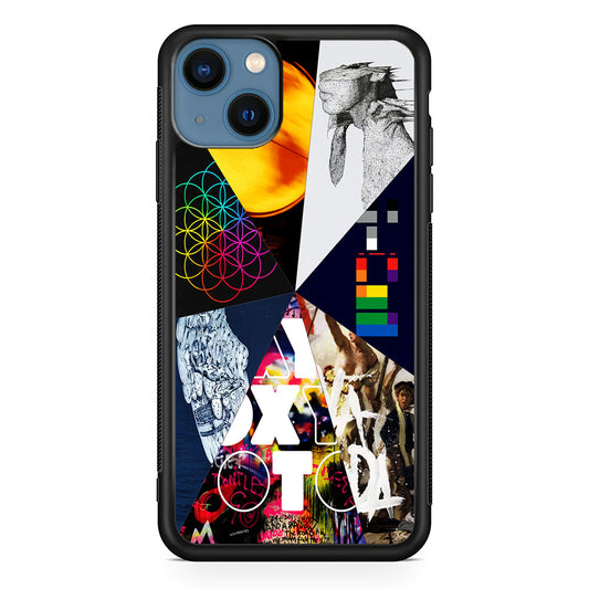 Coldplay Album Cover Collage iPhone 13 Case