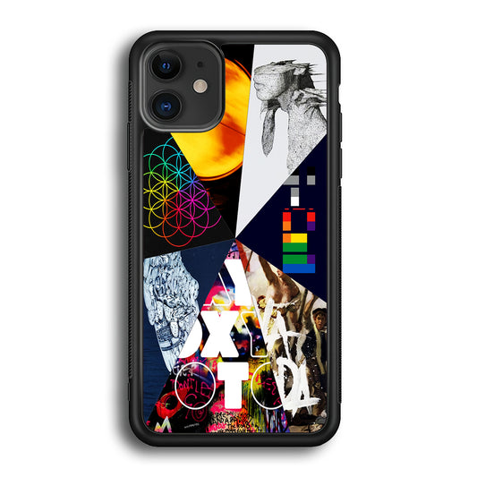 Coldplay Album Cover Collage iPhone 12 Case