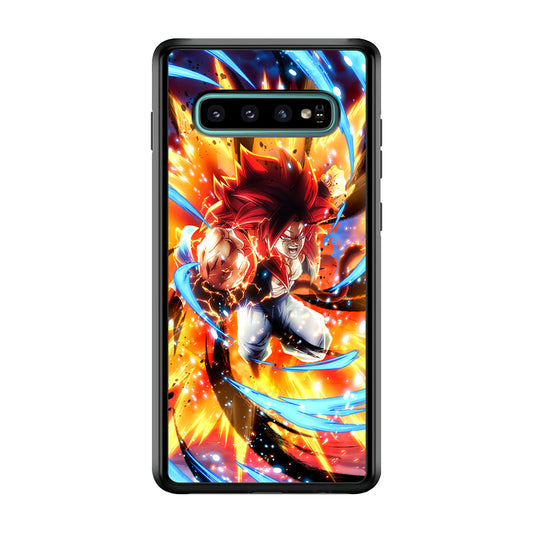 Dragon Ball Z Punch The Space Samsung Galaxy S10 Case