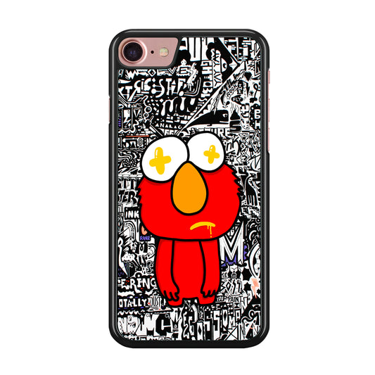 Elmo Hard Day iPhone 8 Case