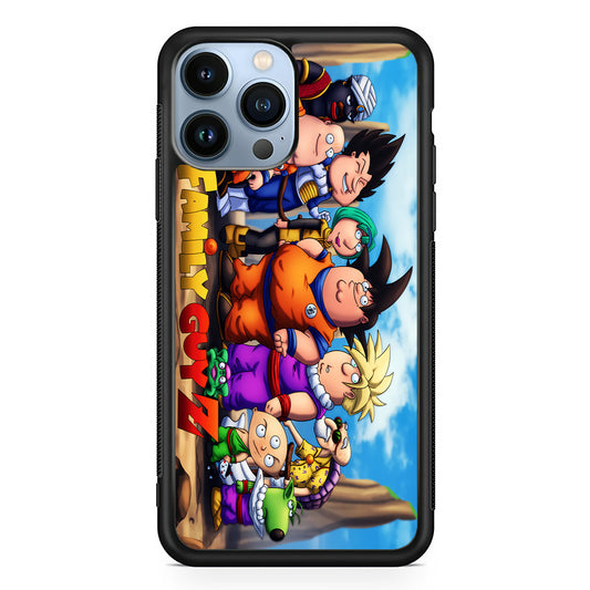 Family Guy Z X Dragon Ball iPhone 13 Pro Case