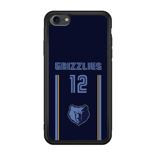 Memphis Grizzlies Ja Morant Jersey iPhone 8 Case