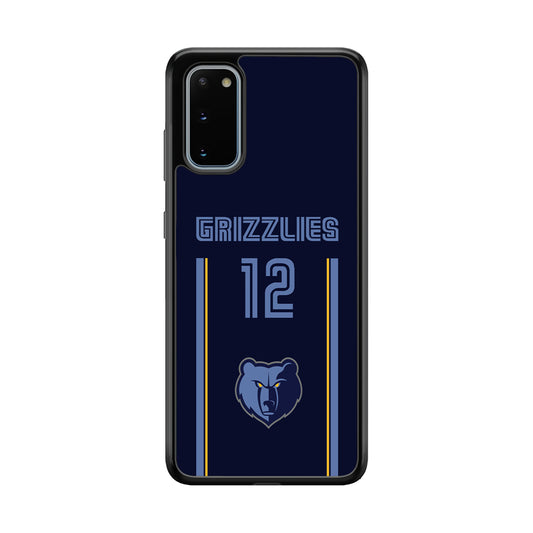 Memphis Grizzlies Ja Morant Jersey Samsung Galaxy S20 Case
