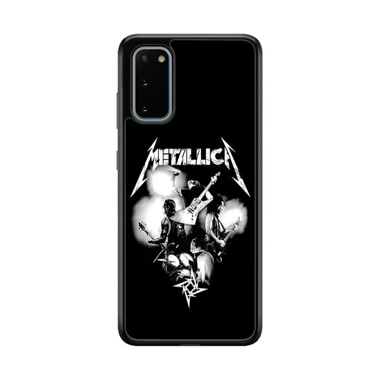 Metallica Band Black White Samsung Galaxy S20 Case