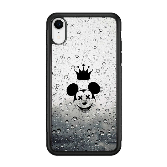 Mickey Rainy Silhouette iPhone XR Case