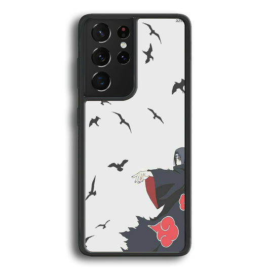 Naruto Itachi Raven Samsung Galaxy S21 Ultra Case