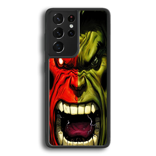 Red Hulk X Green Hulk Samsung Galaxy S21 Ultra Case