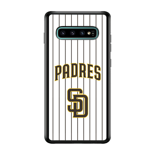 San Diego Padres Line of Excelent Samsung Galaxy S10 Case