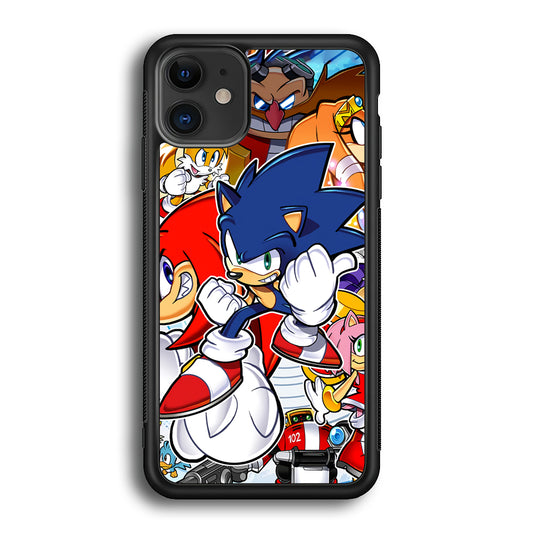 Sonic Let's Run iPhone 12 Case