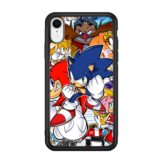 Sonic Let's Run iPhone XR Case