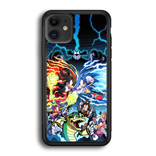 Sonic The Hedgehog Brother Battle iPhone 12 Case