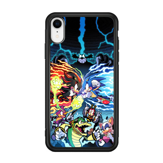 Sonic The Hedgehog Brother Battle iPhone XR Case