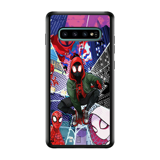 Spiderman Hero of The City Samsung Galaxy S10 Plus Case