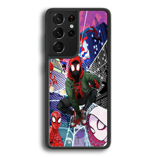 Spiderman Hero of The City Samsung Galaxy S21 Ultra Case